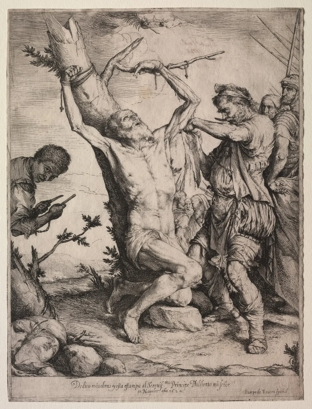 The Martyrdom of St. Bartholomew, by Jusepe de Ribera, 1624