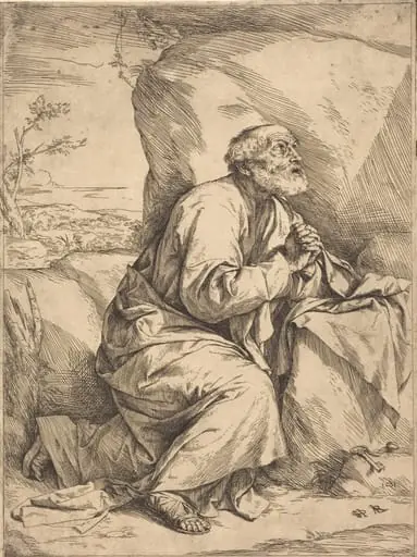 The Penitence of Saint Peter, by Jusepe de Ribera