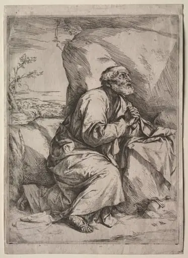 The Penitent St. Peter, by Jusepe de Ribera