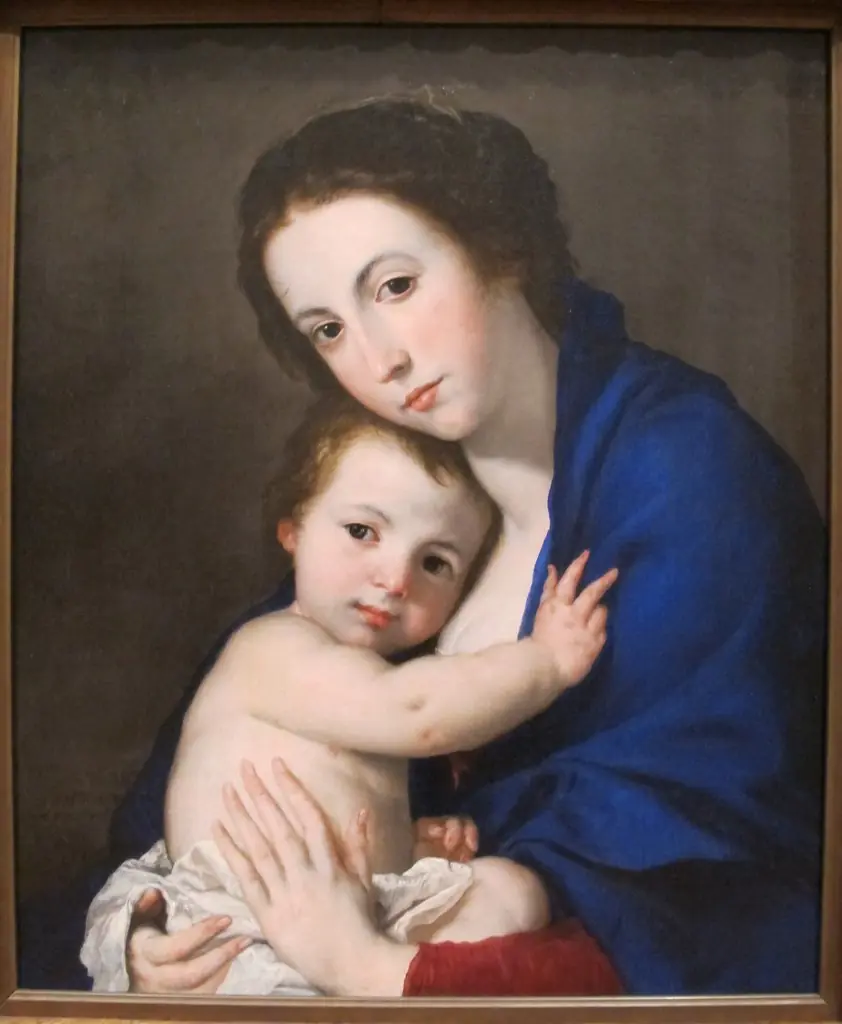 Virgin and Child, by Jusepe de Ribera