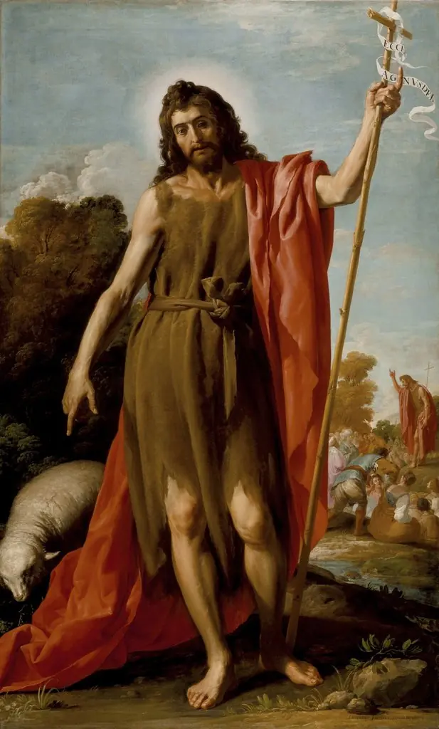 Saint John the Baptist in the Wilderness, by Jusepe Leonardo