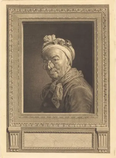 Jean Baptiste Simeon Chardin, by Juste Chevillet