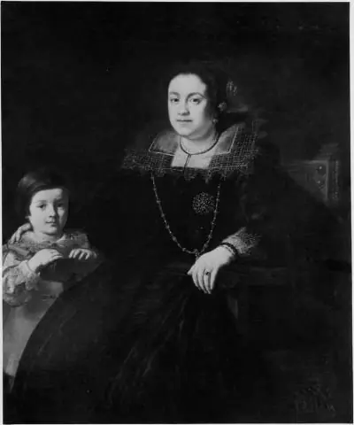 Portrait of a Woman and Her Son, by Justus Sustermans