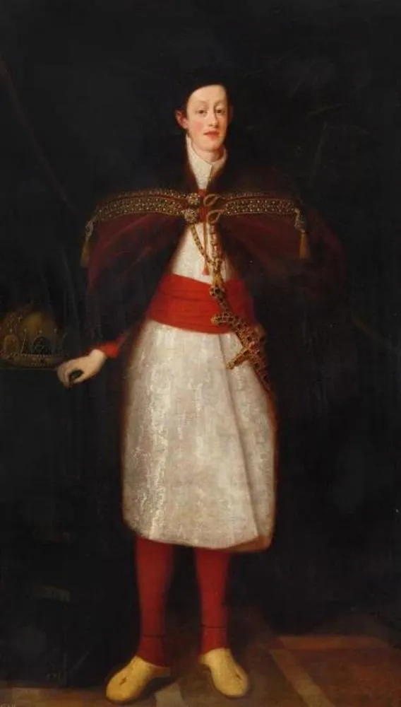 Portrait of Ferdinand III, King of Hungary, by Justus Sustermans, oil, 1626