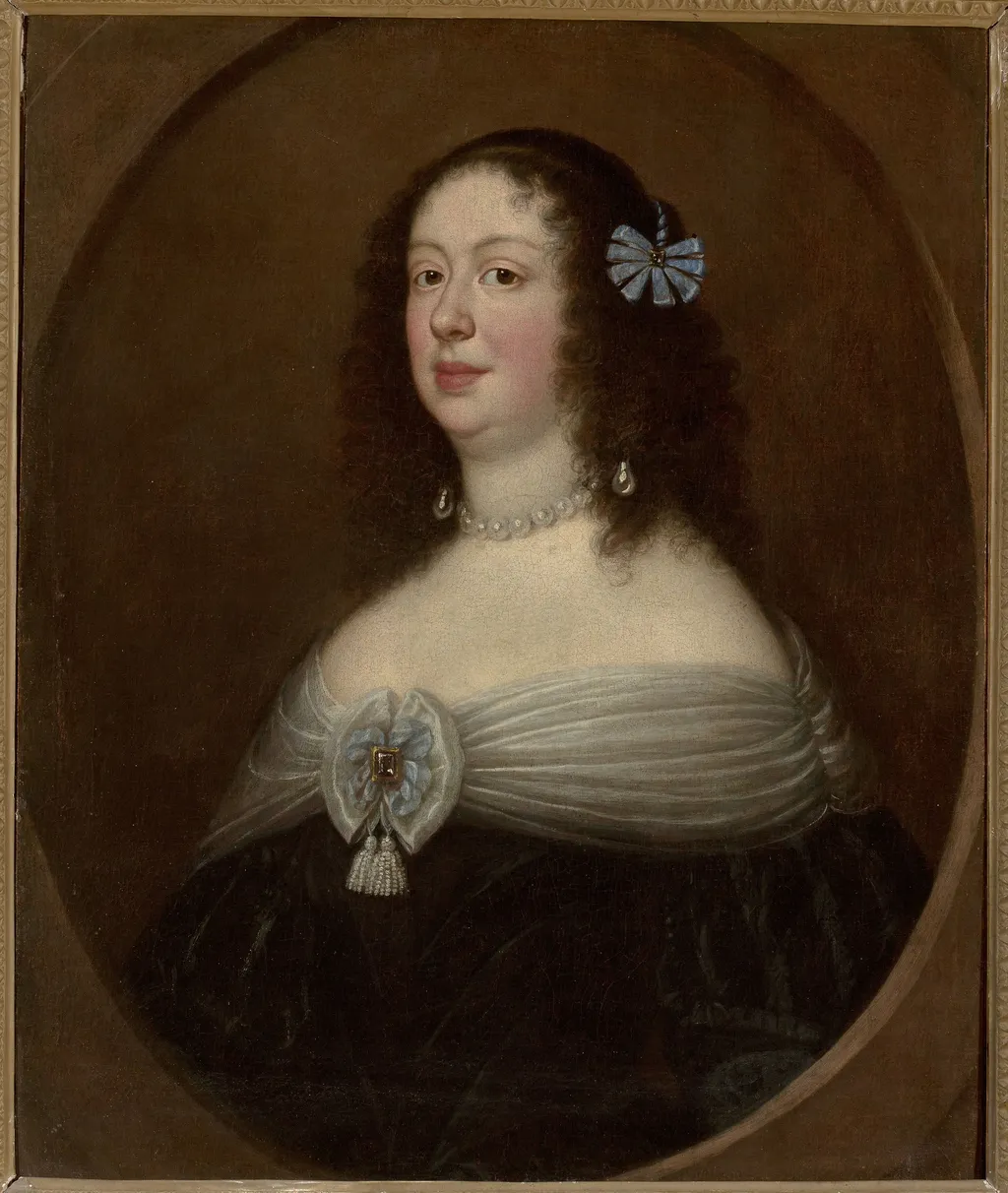 Portrait of princess Anna de Medici, by Justus Sustermans, oil, 1647