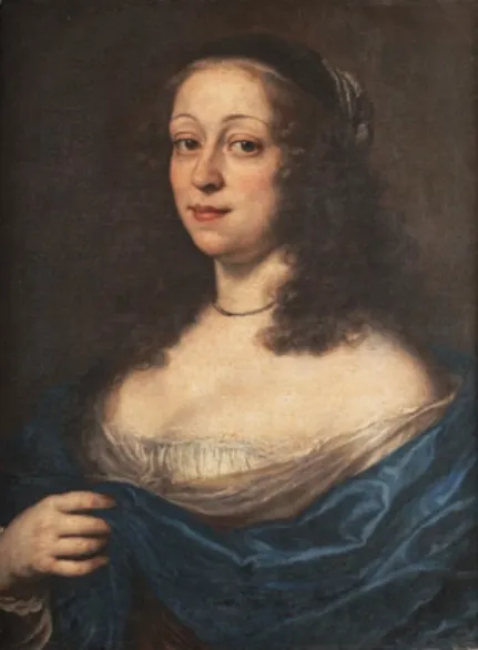 Portrait of Vittoria della Rovere, Grand Duchess of Tuscany, by Justus Sustermans, oil, 1650
