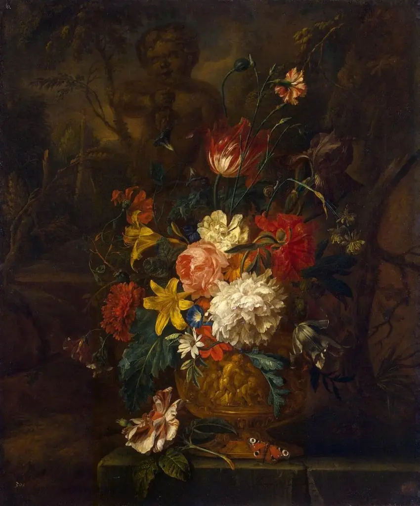 Flowers, by Justus van Huysum