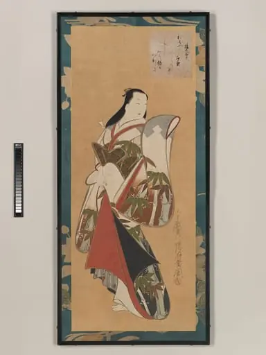 懐月堂安度筆 立姿遊女図|Standing Courtesan, by Kaigetsudō