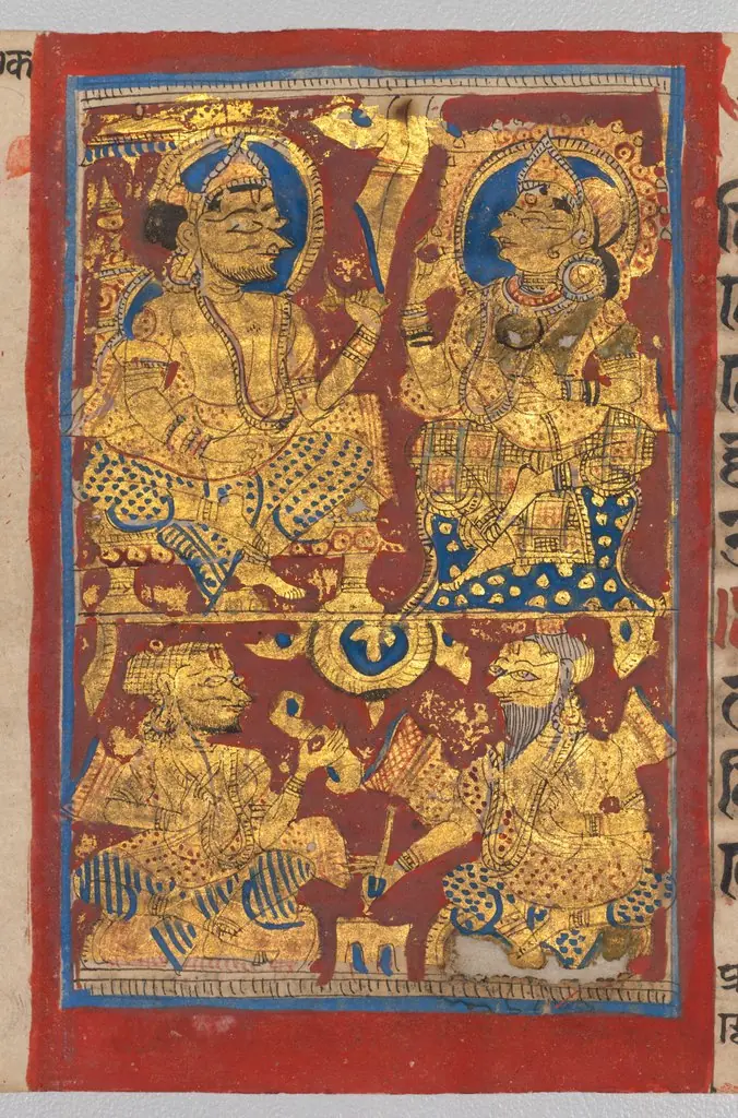 Kalpa-sutra manuscript with 24 illuminations, 1494