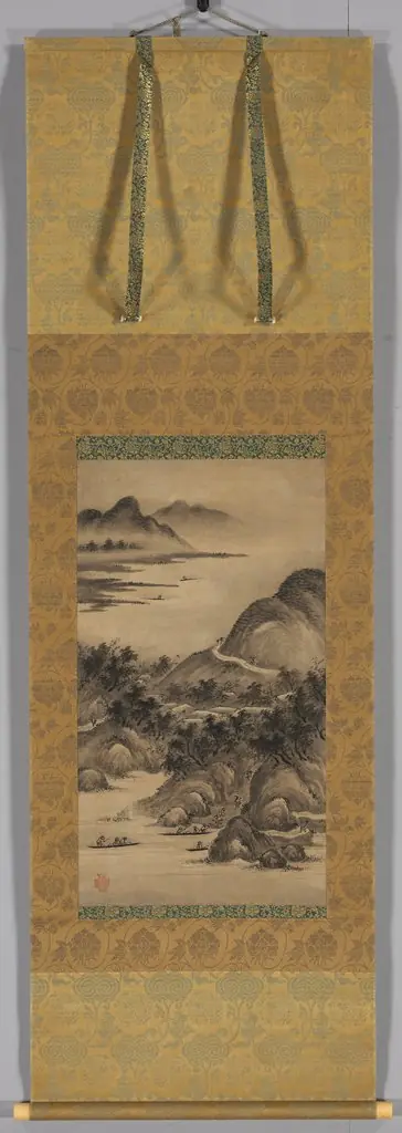 Seasonal Landscapes: Summer, by Kanō Hideyori, 1550