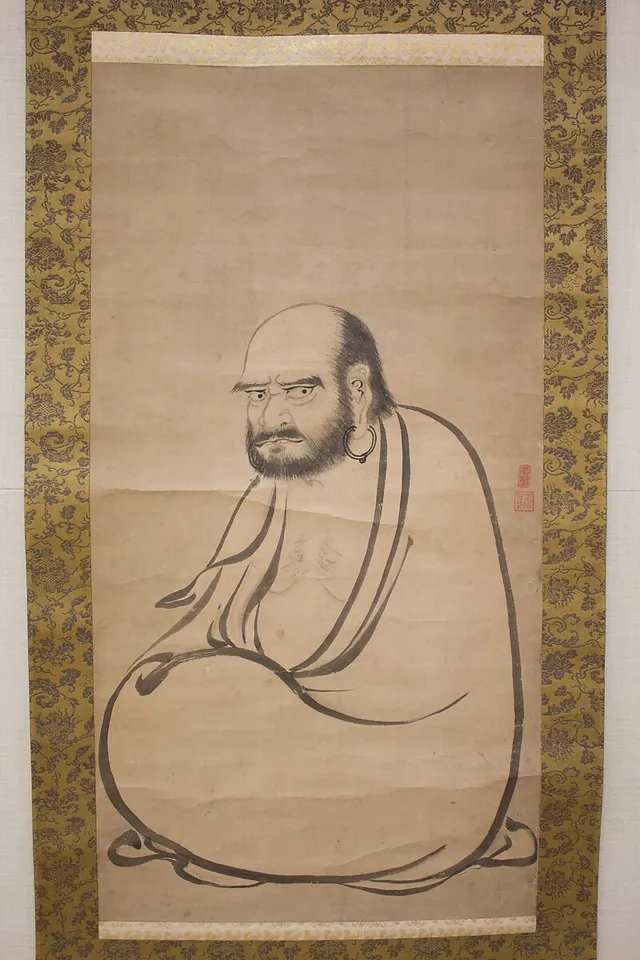 達磨図 (Daruma zu)|Bodhidharma (Daruma)