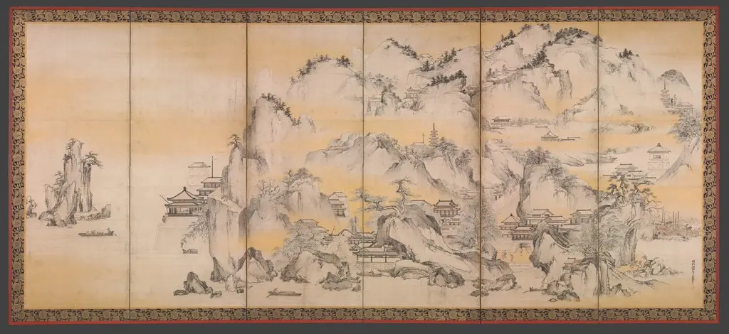 Representative work — Kanō school