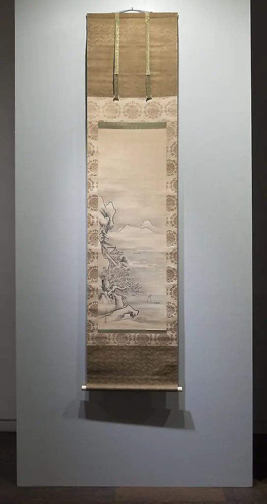 Fei Jiang-fang with a Crane, by Kano Shigenobu