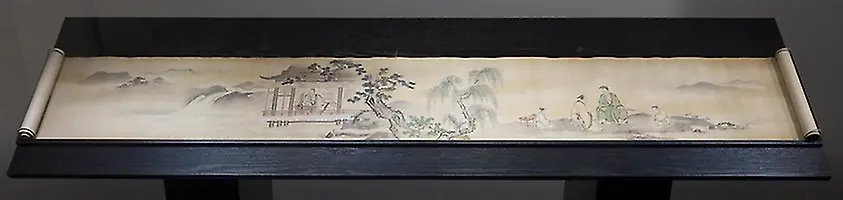 The Four Accomplishments, by Kano Shigenobu