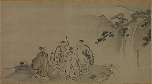 Chinese Sages, by Kano Tan'yū