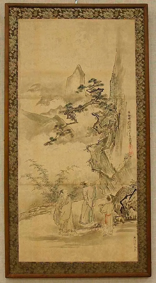 Untitled, by Kano Tan'yū, ink, 1666
