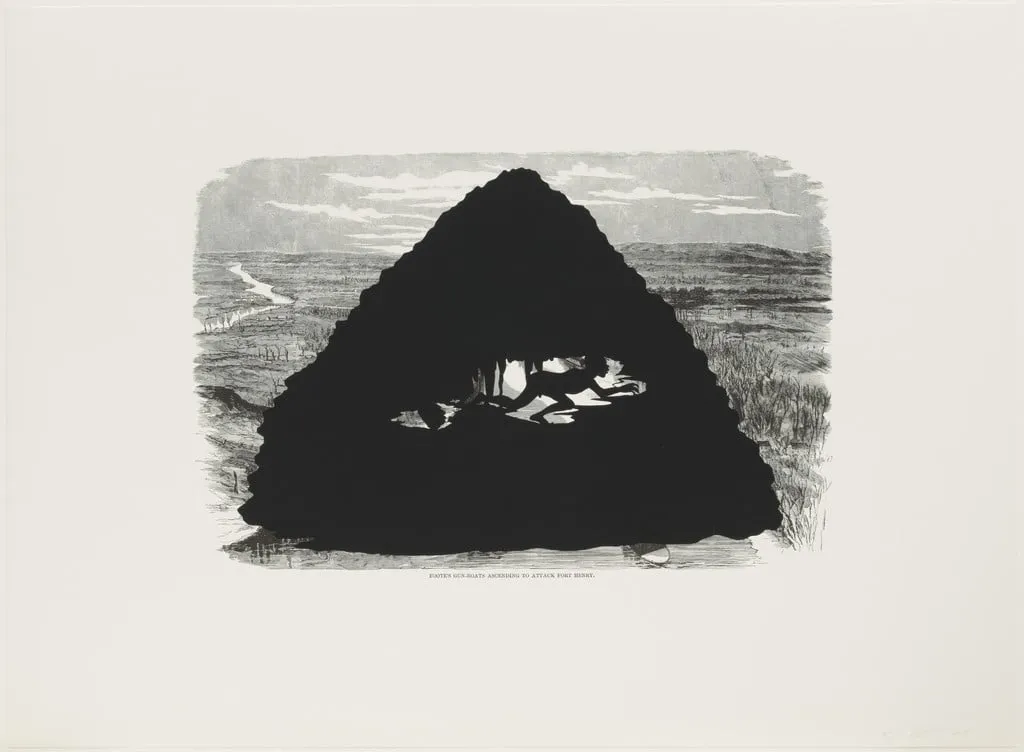 Untitled, by Kara Walker, ink, 2005