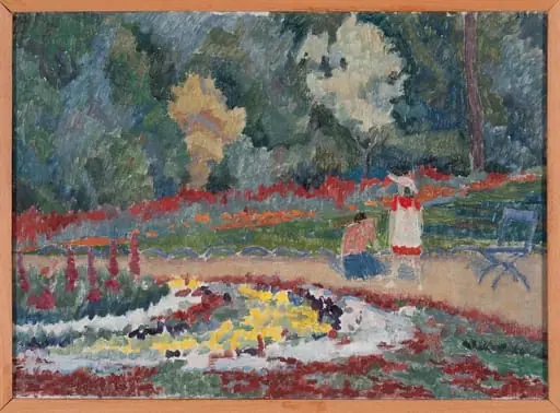 Landscape, garden, by Karas Christos