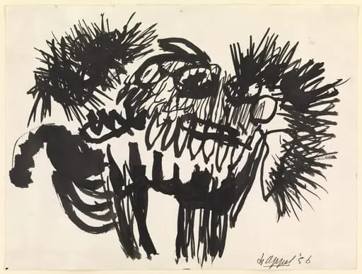 Untitled, by Karel Appel