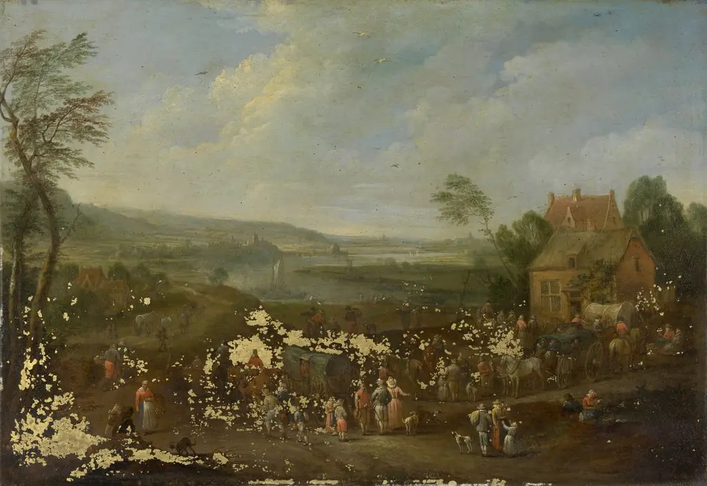 Landscape with Figures, by Karel Breydel