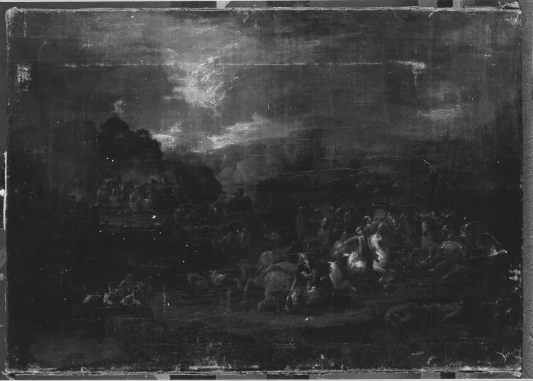 Reitergefecht, by Karel Breydel, unspecified, 1705