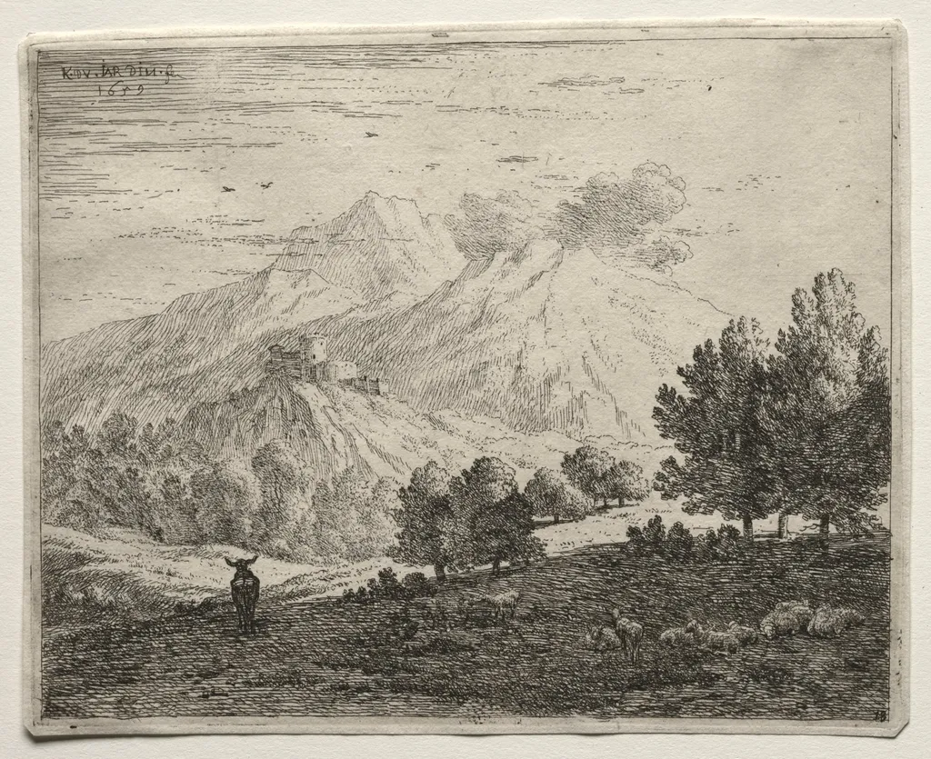 The Four Mountains, by Karel Dujardin