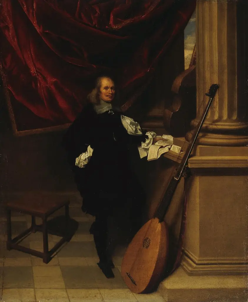Portrait of a Musician, by Karel Emmanuel Biset
