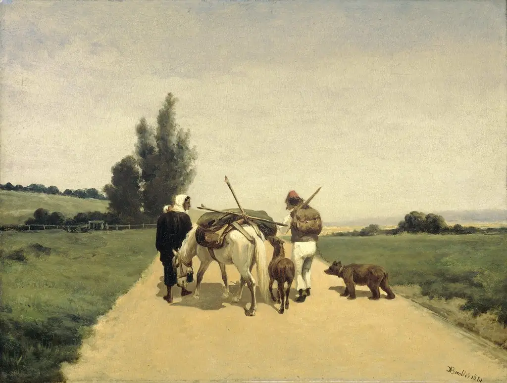 Gypsies on the Road, by Karel Frederik Bombled