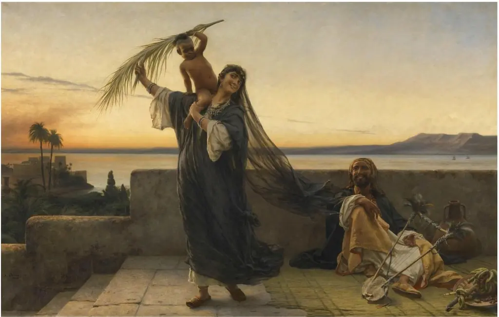 At the Nile, by Karel Ooms