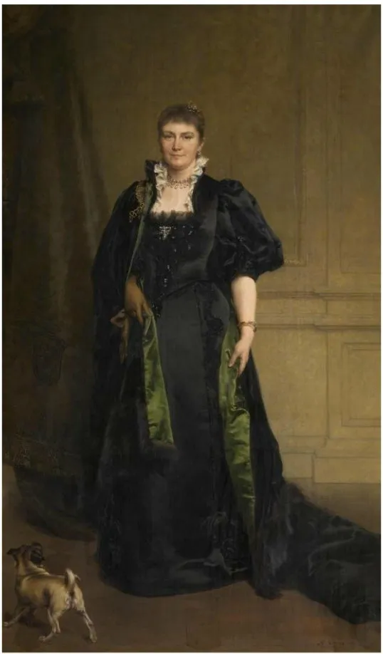 Portrait of Mrs. Karel Ooms-van Eersel, by Karel Ooms, oil, 1898