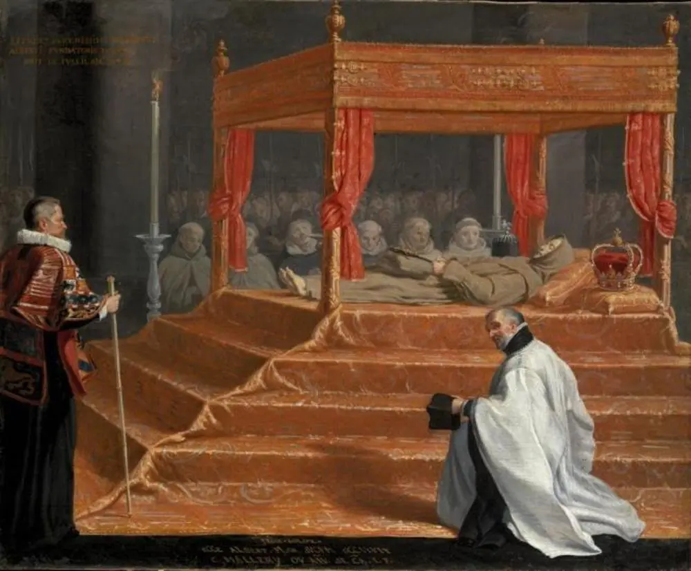 Albert VII on the Catafalque, by Karel van Mallery