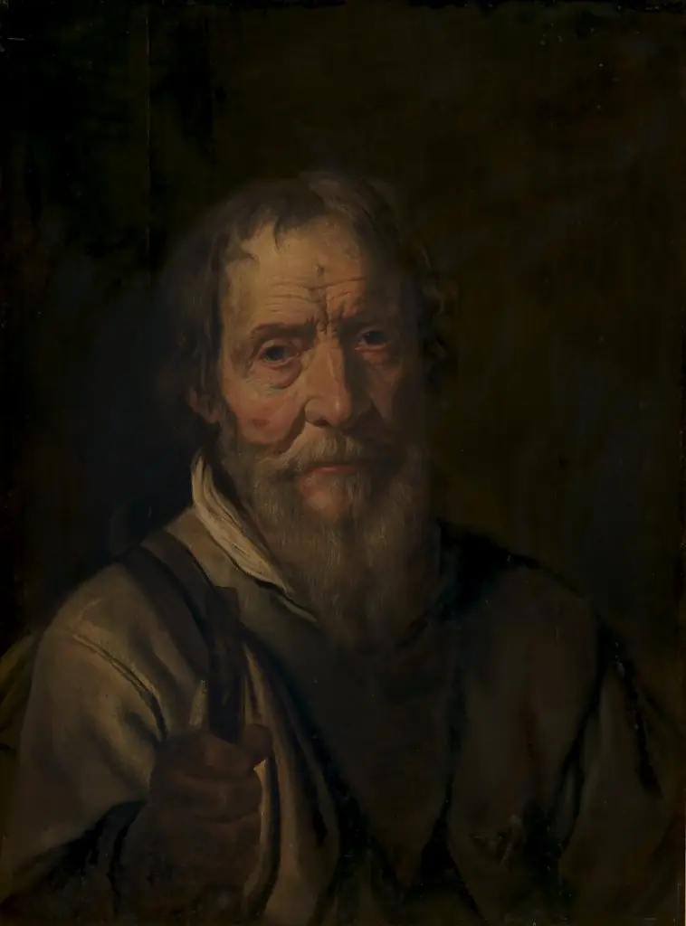 Portrait of an Old Man. Christian Jacobsen Drakenberg (?), by Karel van Mander III
