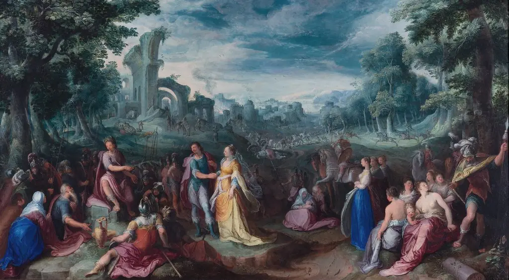 The Continence of Scipio, by Karel van Mander the Elder