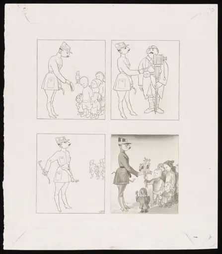 Auslandspropaganda der Franzosen am Rhein, by Karl Arnold