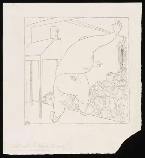 Der Volkstribun, by Karl Arnold
