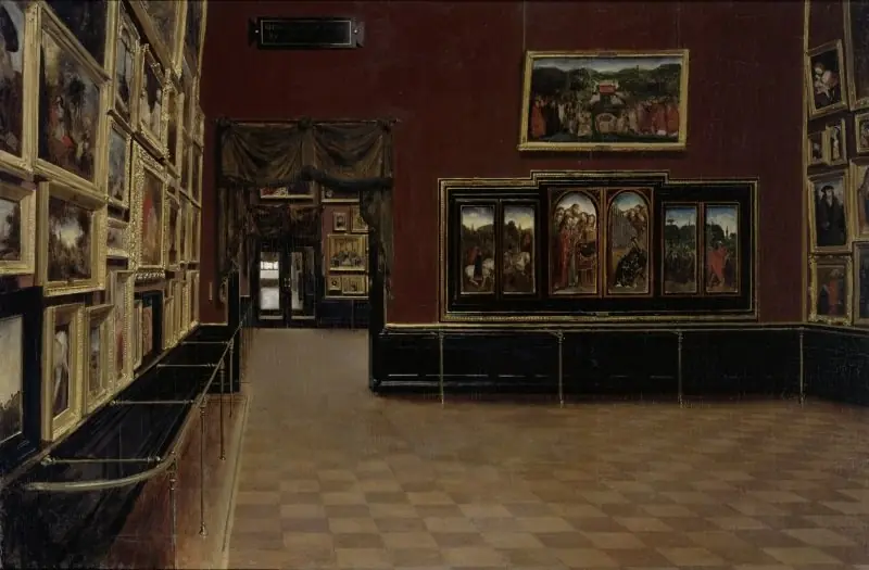 Die Alte Gemäldegalerie im Schinkel Museum, by Karl Bennewitz von Loefen der Jüngere
