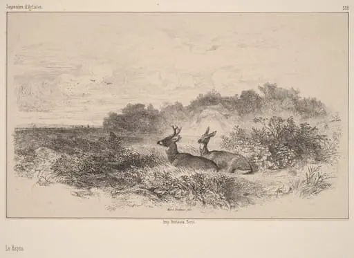 Le Repos, by Karl Bodmer