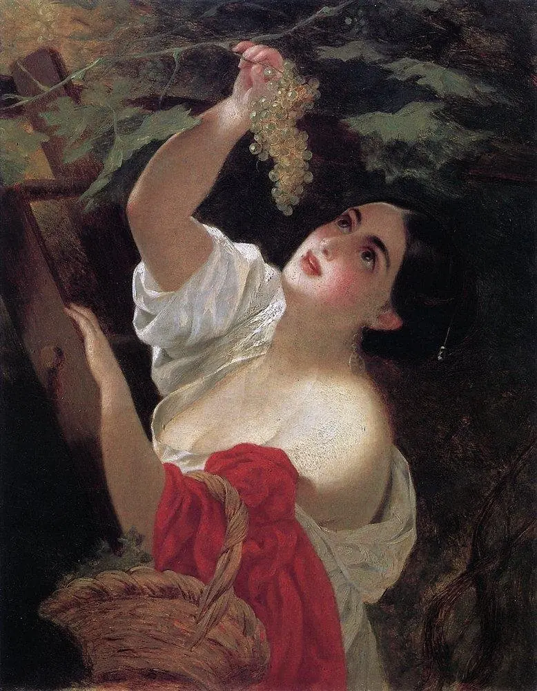 Italian Midday (1831 version), by Karl Bryullov