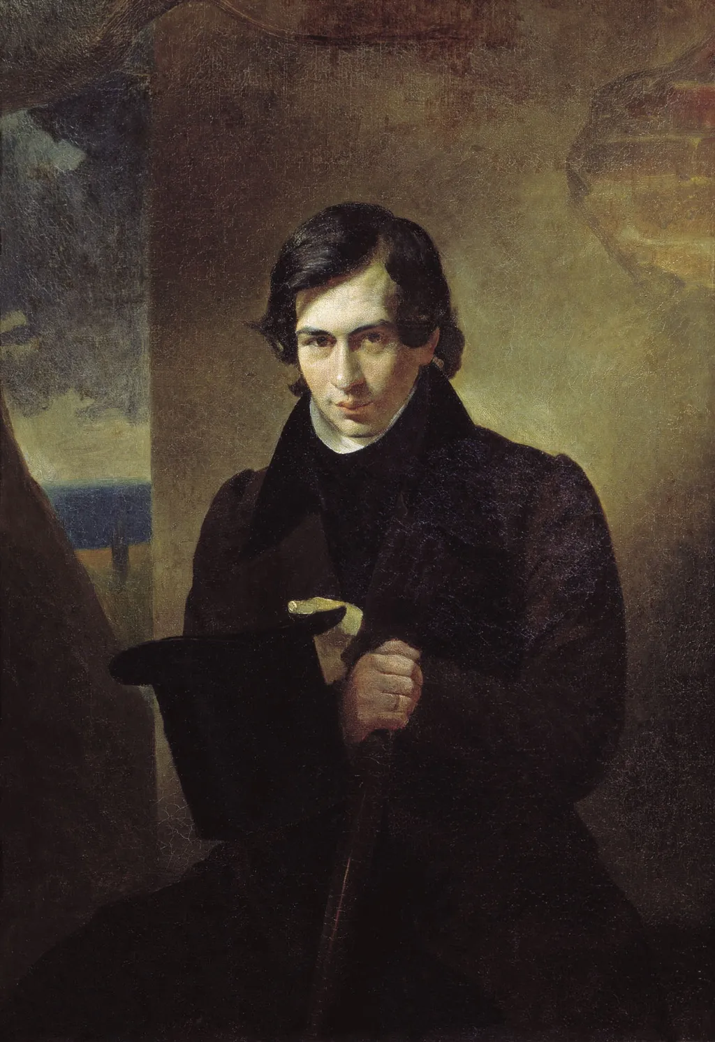 Nestor Kukolnik (1809–1868), by Karl Bryullov, oil, 1836