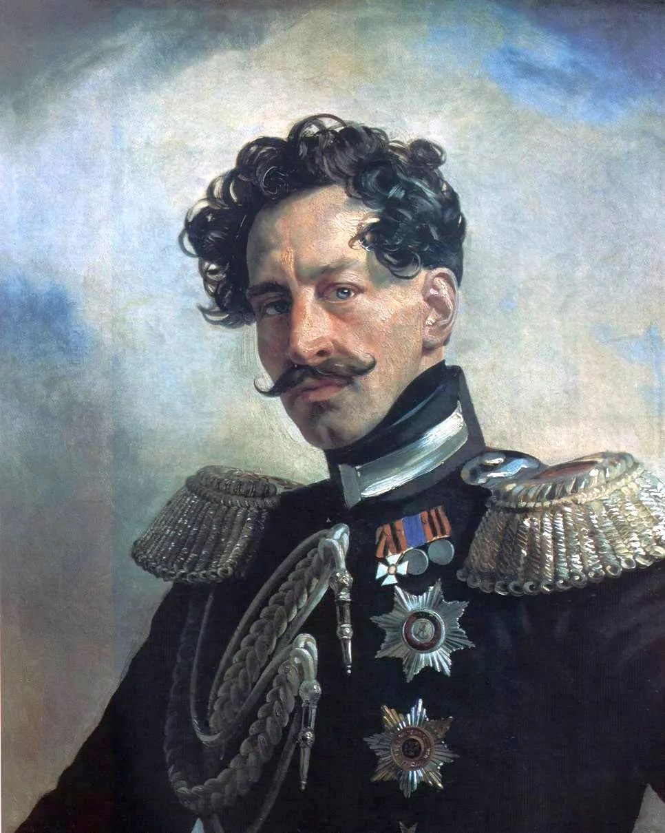 Portrait of General-Adjutant Count Vasily Alekseevich Perovsky, by Karl Bryullov, oil, 1837
