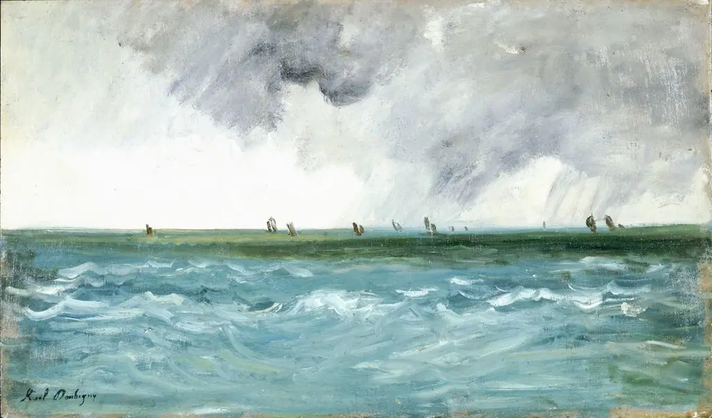 Seascape, by Karl Daubigny