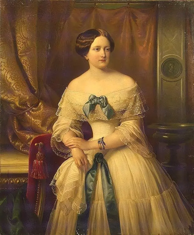 Portrait of Grand Princess Maria Mikhailovna, by Karl Ferdinand Sohn