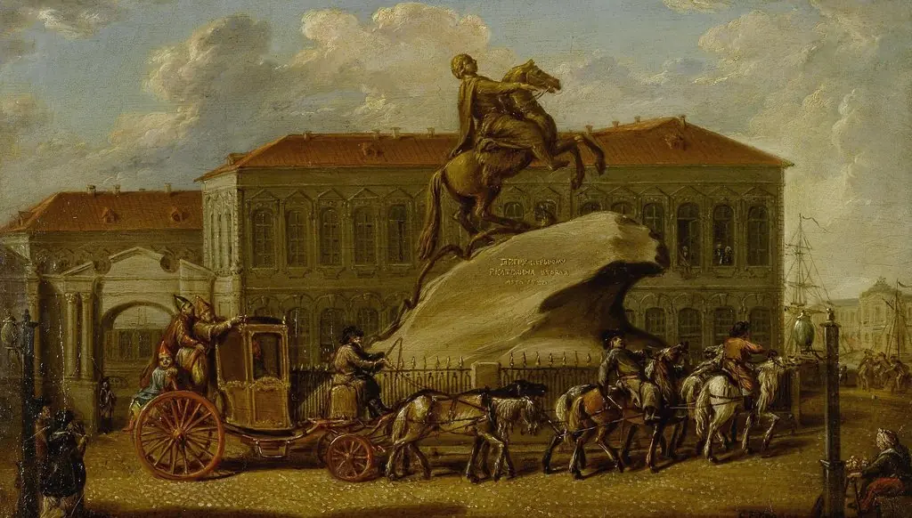 The View of Senate Square, by Karl Friedrich Knappe