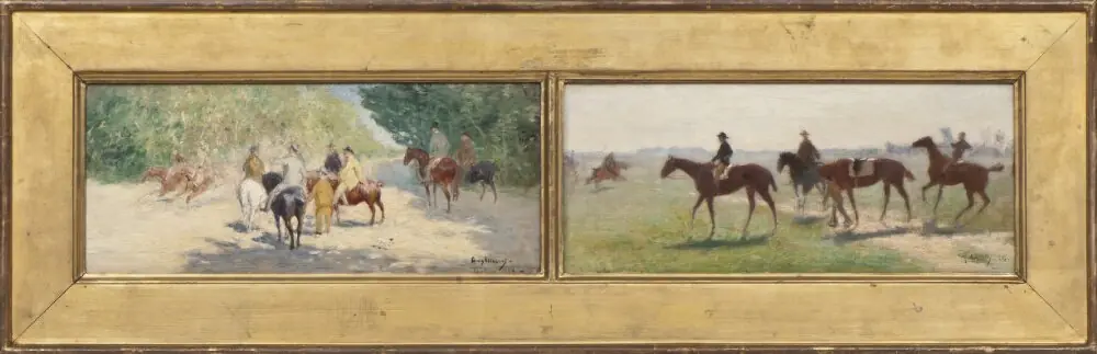 Sunlight Study at Chantilly, by Karl Georg Arsenius