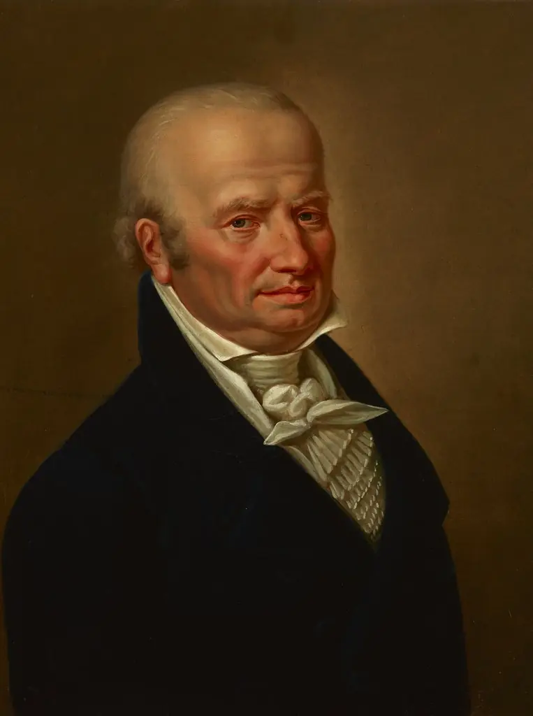 Portrait of Johann Hausner Sr., by Karl Gottlieb Schweikart