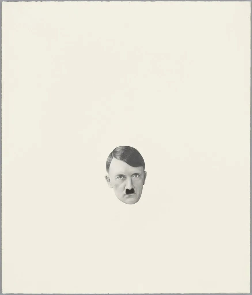 Untitled, by Karl Haendel, graphite, 2002