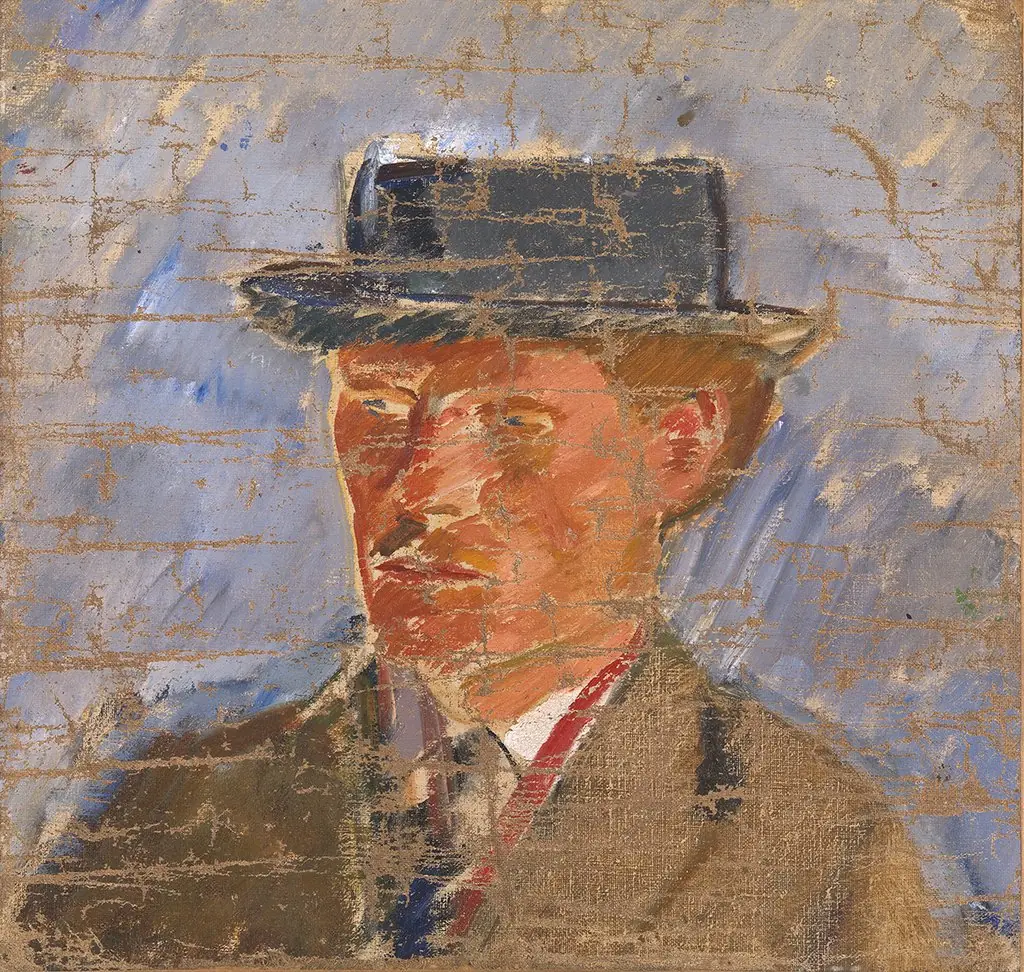 Portrait of the Painter Edvard Weie, by Karl Isakson