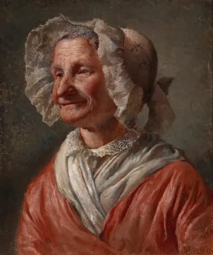 Valkohilkkainen eukko, by Karl Jansson