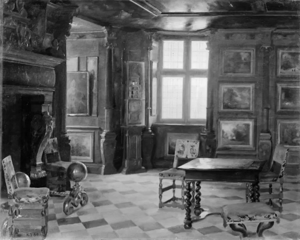 Audienssalen på Rosenborg, by Karl Jensen, oil, 1895