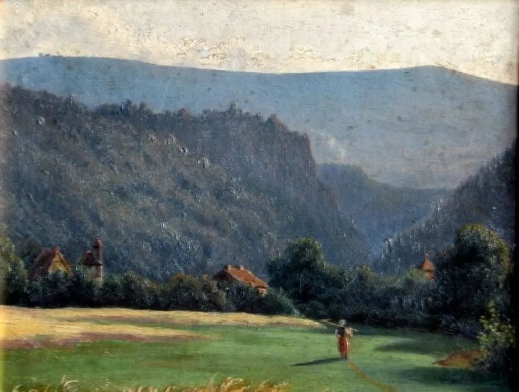 Sat de munte, by Karl Ludwig Frommel, unspecified